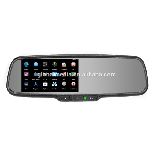 5inch LCD car rearview mirror gps android